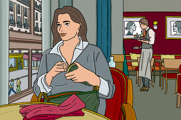 la cliente par antoine meurant - Image principale