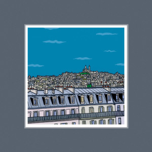 Vue de Paris -  - Produit créatif