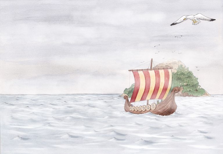 La très belle histoire du Mont Saint Michel - éd Téqui - fanny roch - illustrateurs-jeunesse