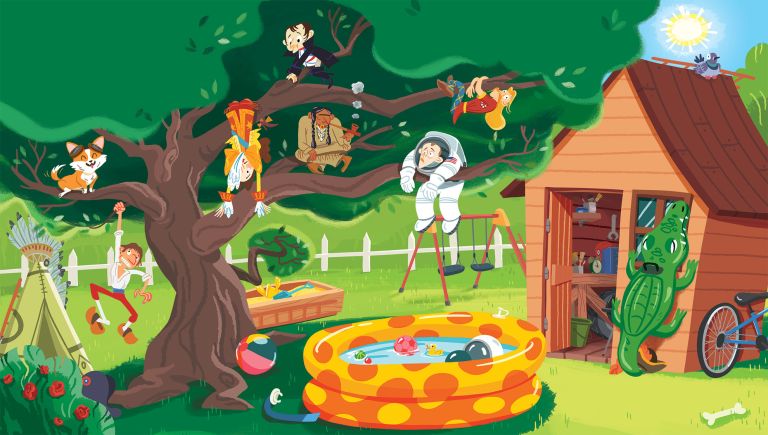 La Grande Traversée du Temps - aurélie mauborgne - illustrateurs-jeunesse